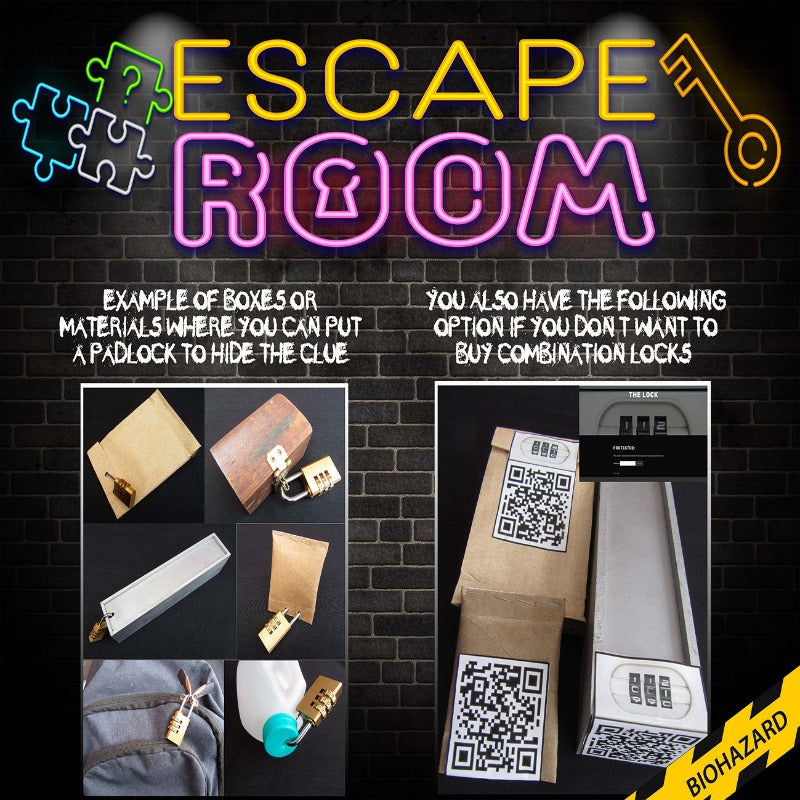 Create Your Own Escape Room at Home – Complete DIY Kit & Setup Guide ...