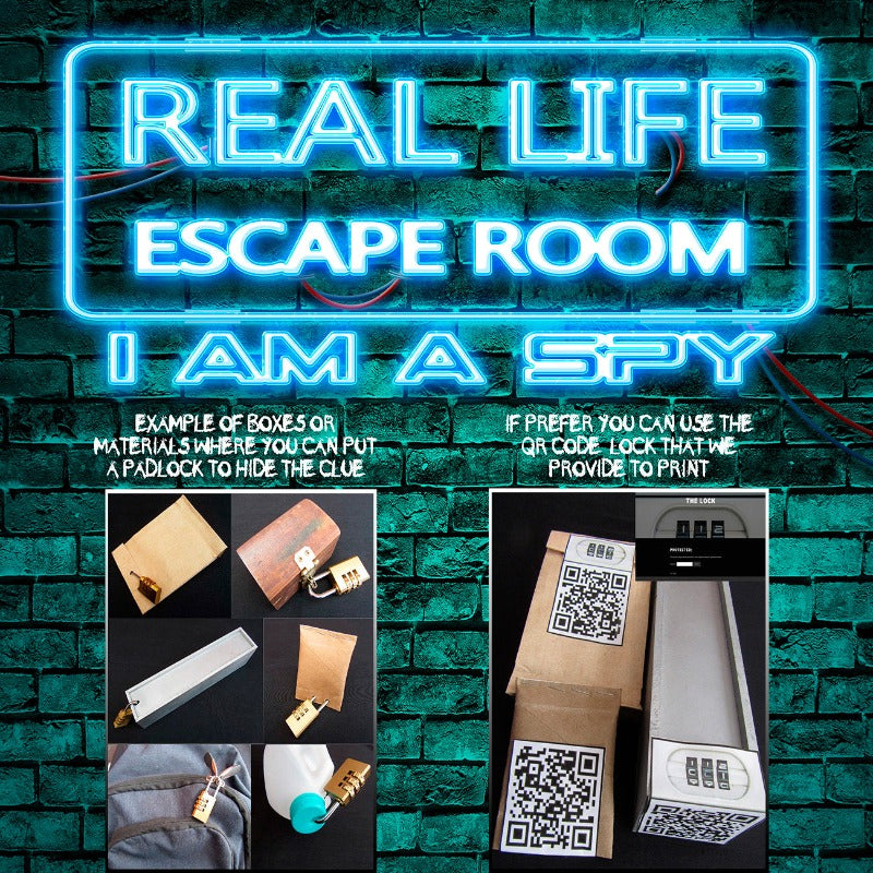 SPY ESCAPE ROOM - A REAL EXPERIENCE AT HOME - The Game Room