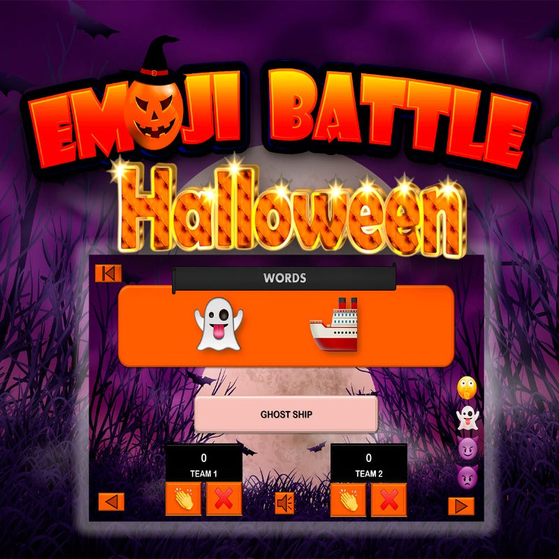 HALLOWEEN EMOJI GUESS GAME - The Game Room