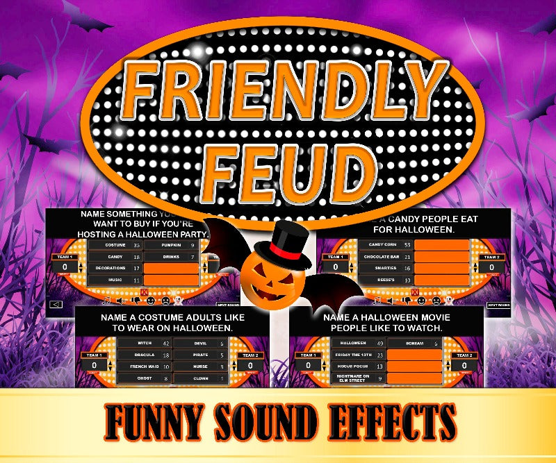 HALLOWEEN FAMILY FRIENDLY FEUD - The Game Room