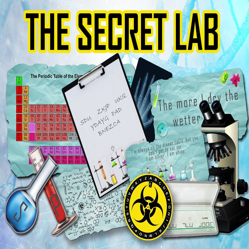 SECRET LAB TREASURE HUNT FOR KIDS - The Game Room