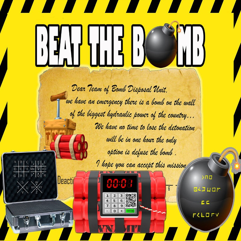 KIDS ESCAPE ROOM BEAT THE BOMB - PRINT AND PLAY - The Game Room