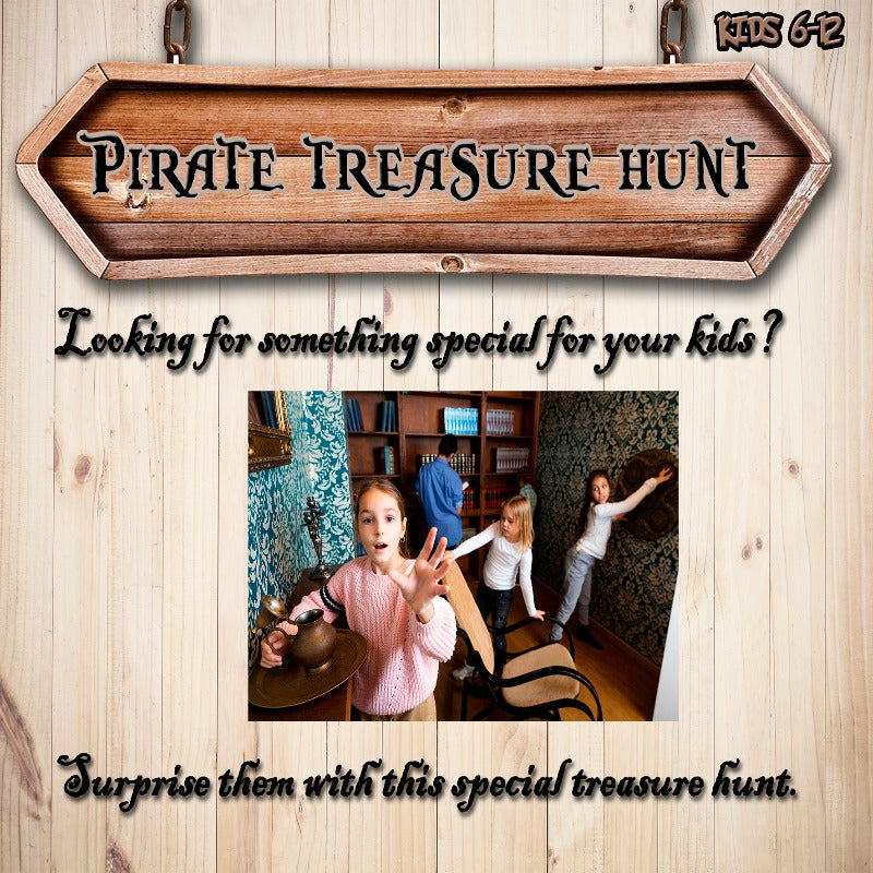 PIRATE TREASURE HUNT FOR KIDS - The Game Room