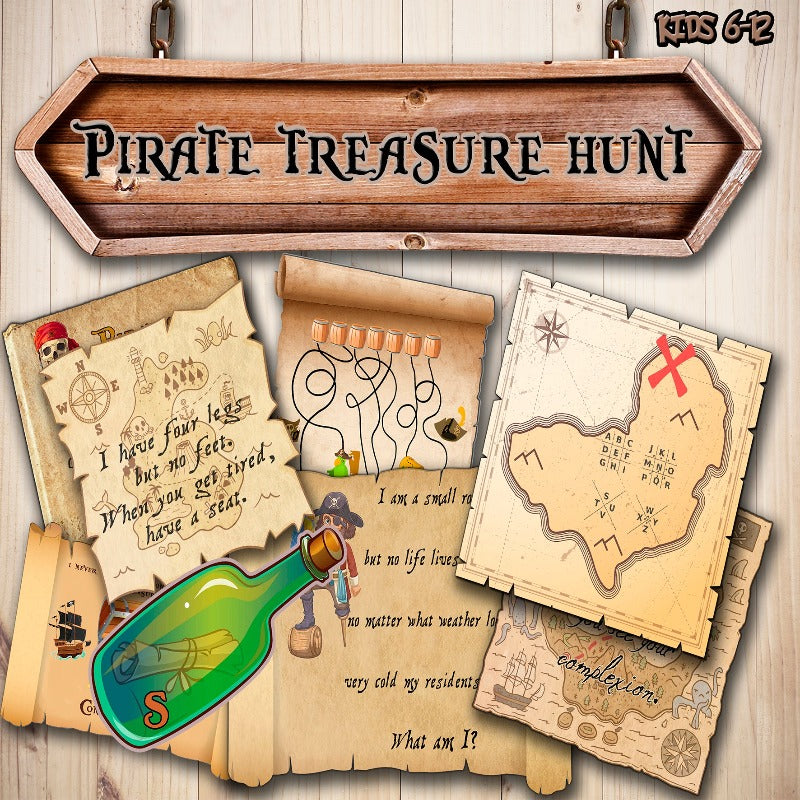 PIRATE TREASURE HUNT FOR KIDS - The Game Room