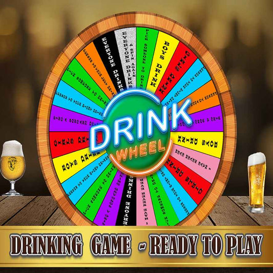 SPIN THE WHEEL - DRINKING GAME